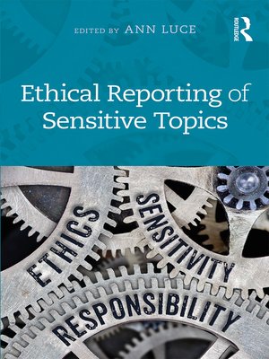 cover image of Ethical Reporting of Sensitive Topics